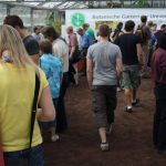 Fleischfressende Pflanzen, internationale Ausstellung EEE in Bonn mit Besuchern. Fleischfressende Pflanzen, internationale Ausstellung EEE Bonn.