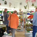 Fleischfressende Pflanzen, Ausstellung 2006 mit Besuchern im Innenbereich. fleischfressende pflanzen, Besucher bei der Ausstellung 2006